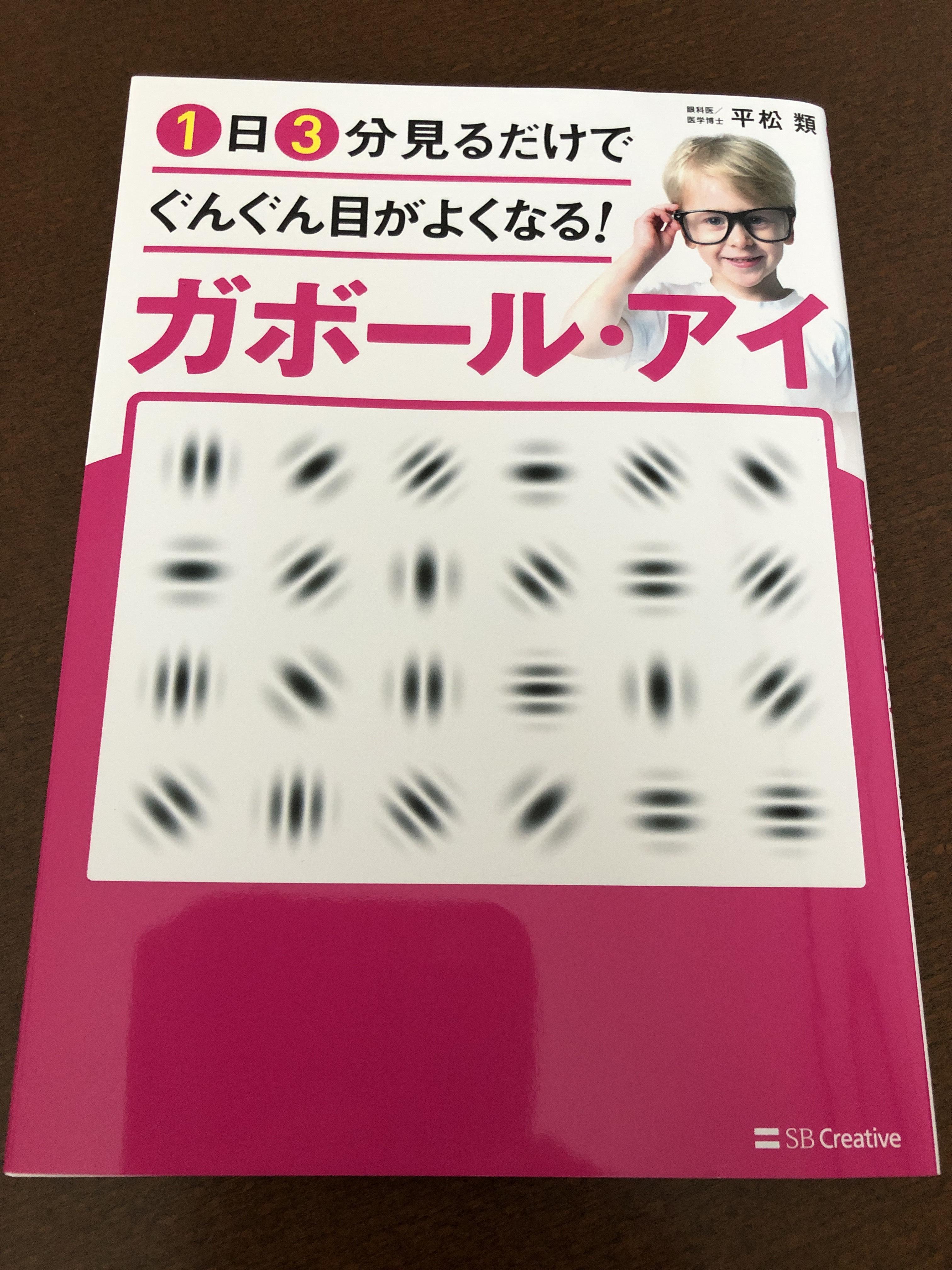 1日3分見るだけでぐんぐん視力がよくなる！ガボール・アイ